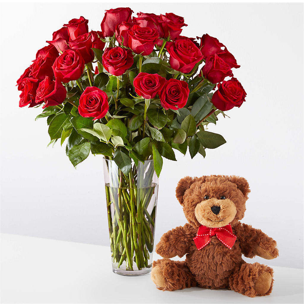 Romantic Long Stem Red Rose Bouquet Bundles – ALBRIGHT'S INC, Columbus GA