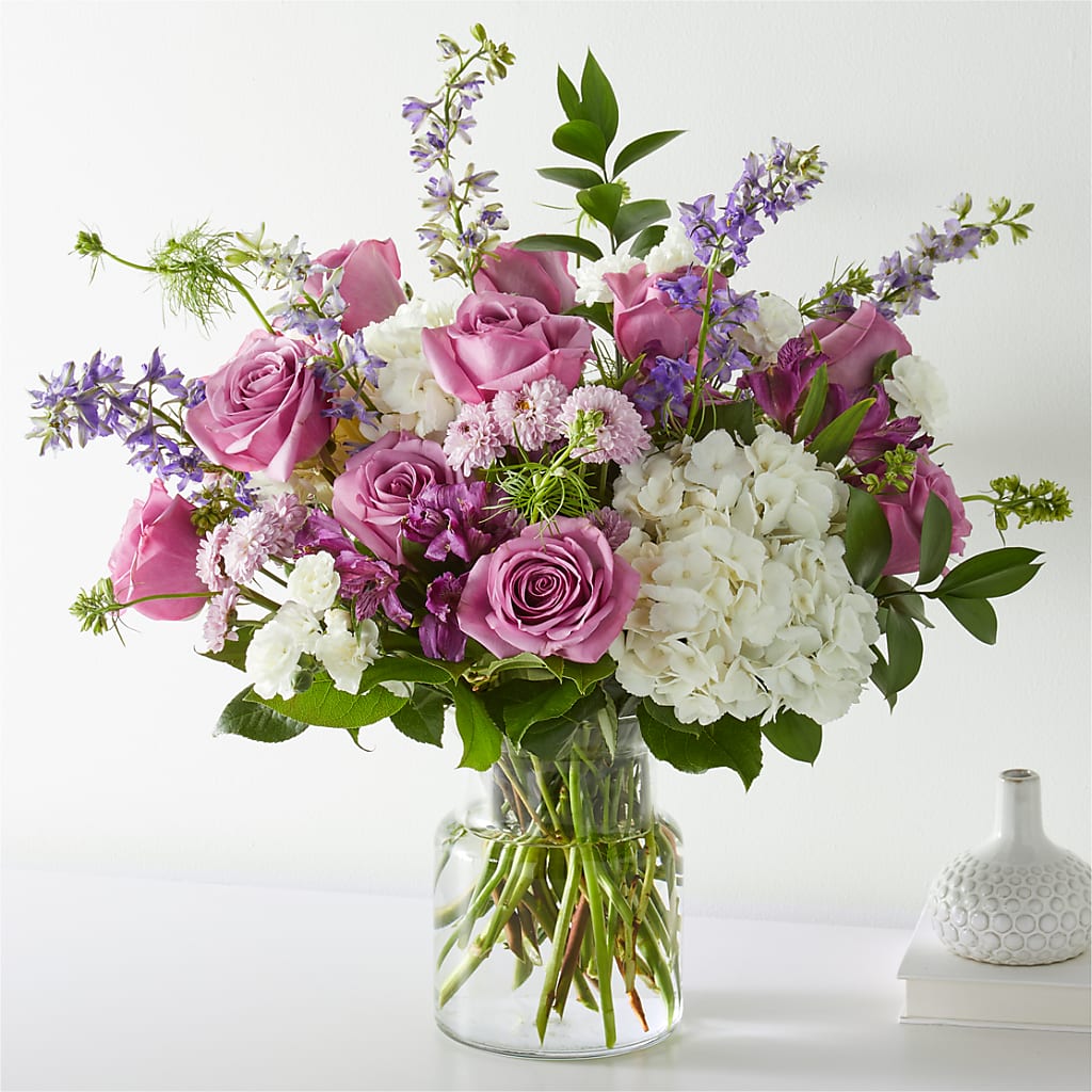 Violet Caress Bouquet – ALBRIGHT'S INC, Columbus GA