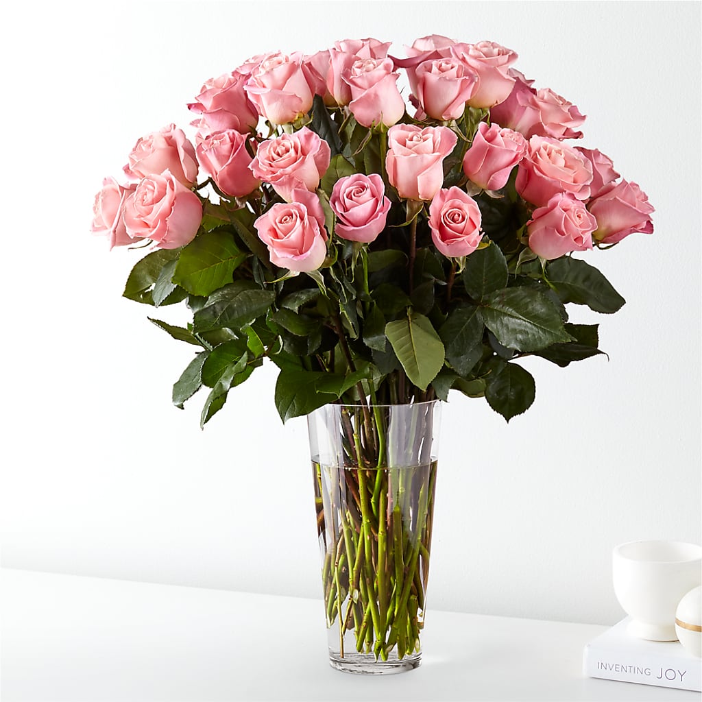Long Stem Pink Rose Bouquet – ALBRIGHT'S INC, Columbus GA