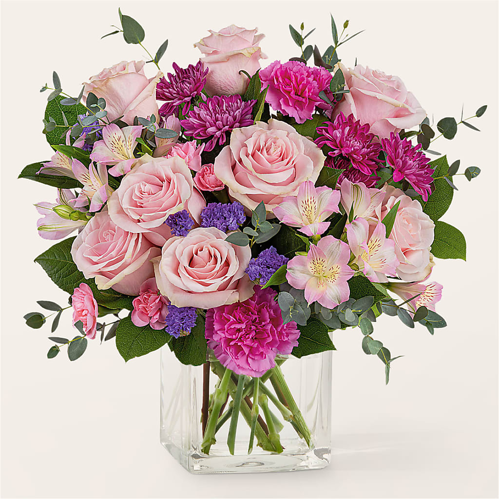 Rosy Radiance Bouquet – ALBRIGHT'S INC, Columbus GA