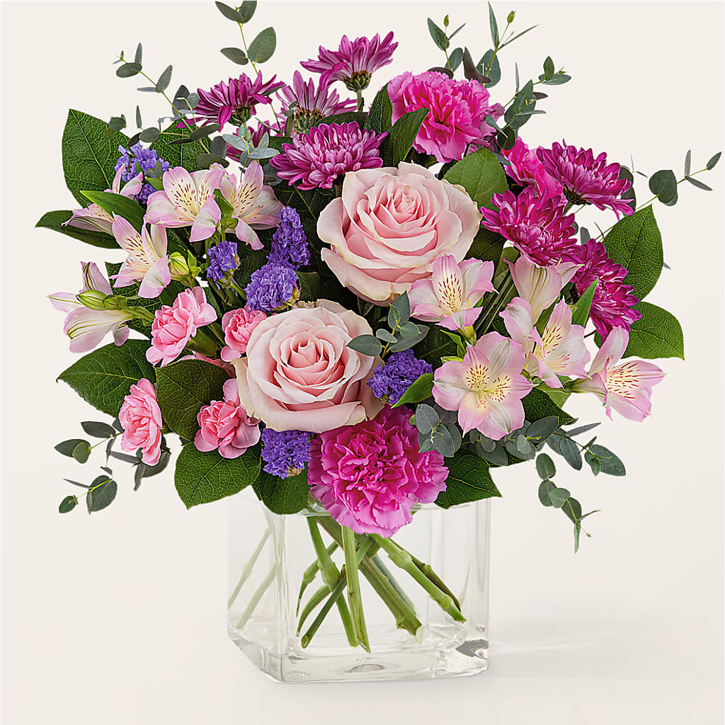 Rosy Radiance Bouquet – ALBRIGHT'S INC, Columbus GA