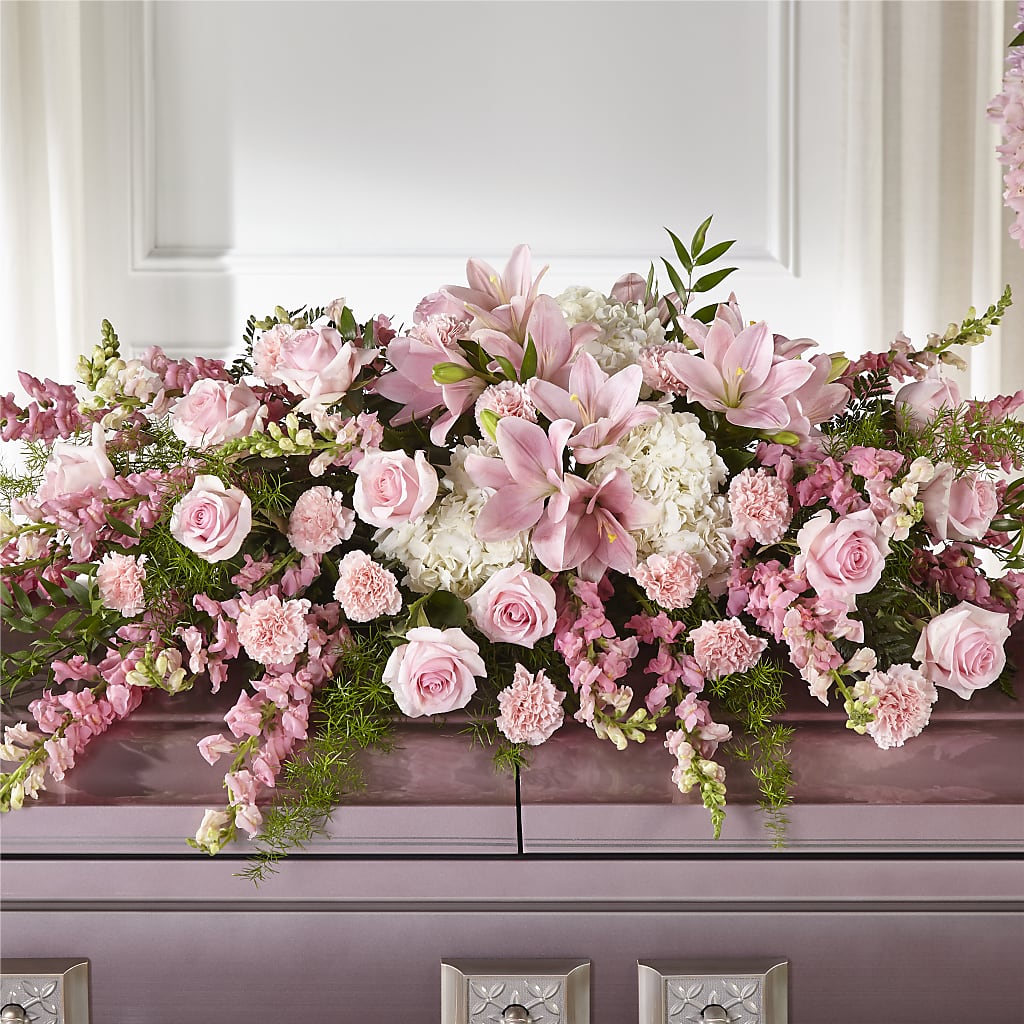 Life & Remembrance Casket Spray – ALBRIGHT'S INC, Columbus GA