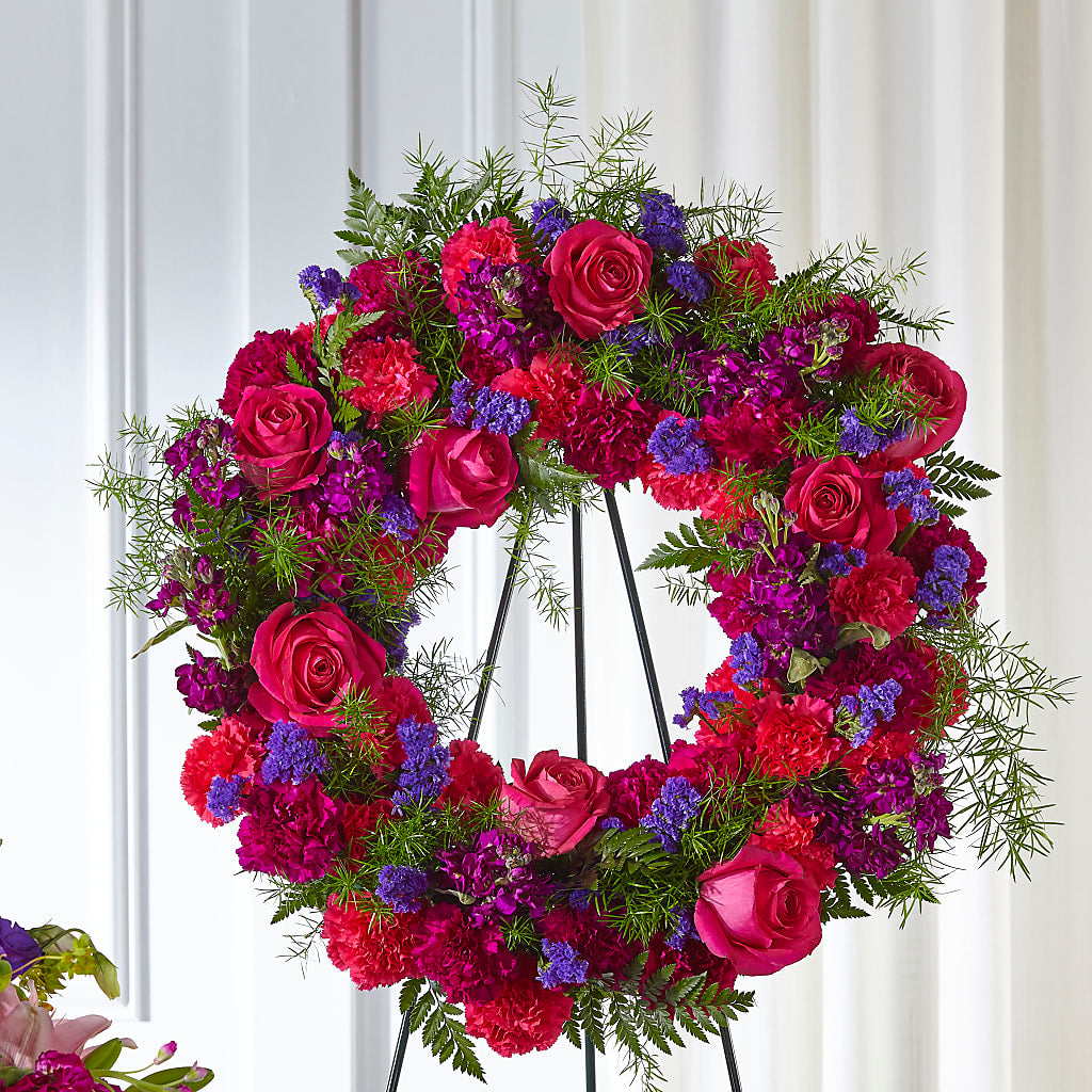 Calming Colors Wreath – ALBRIGHT'S INC, Columbus GA