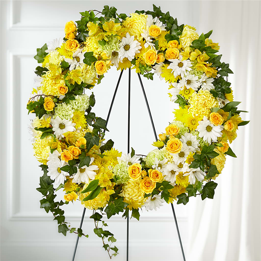 Golden Remembrance Wreath – ALBRIGHT'S INC, Columbus GA