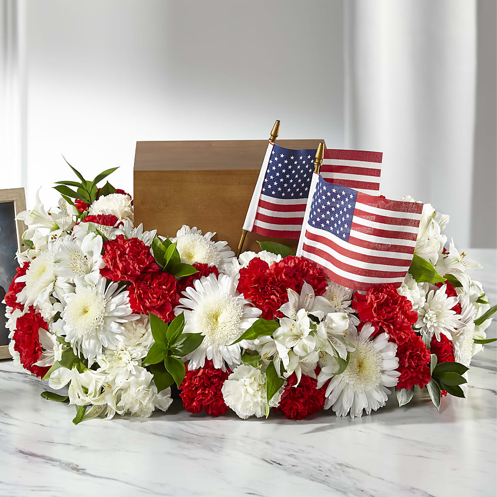 Spirit of Patriotism Cremation Adornment – ALBRIGHT'S INC, Columbus GA