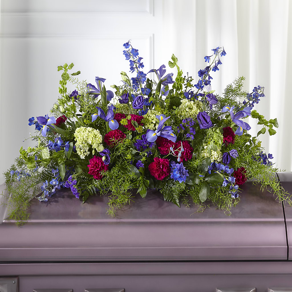 Always Treasured Casket Spray – ALBRIGHT'S INC, Columbus GA