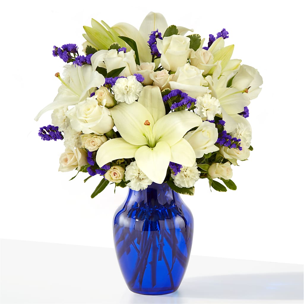 Sapphire Rush Bouquet – ALBRIGHT'S INC, Columbus GA