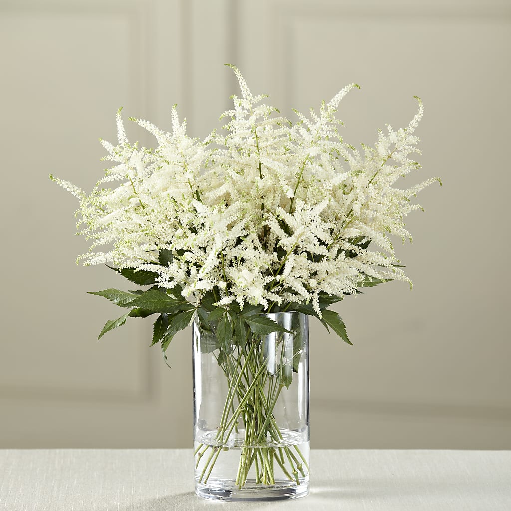 White Astilbe Bouquet – ALBRIGHT'S INC, Columbus GA