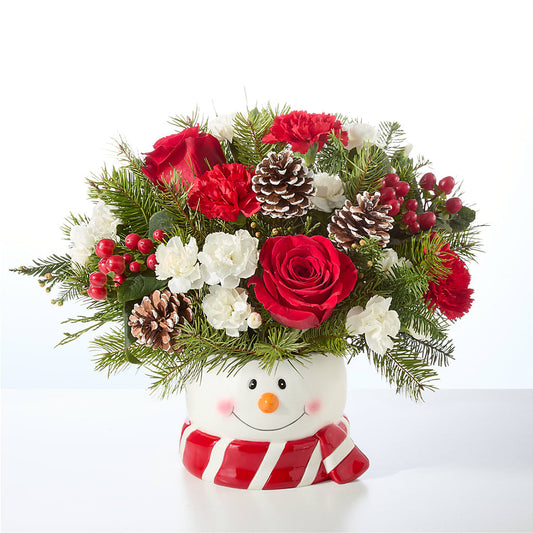 Jolly Snowman Bouquet – ALBRIGHT'S INC, Columbus GA