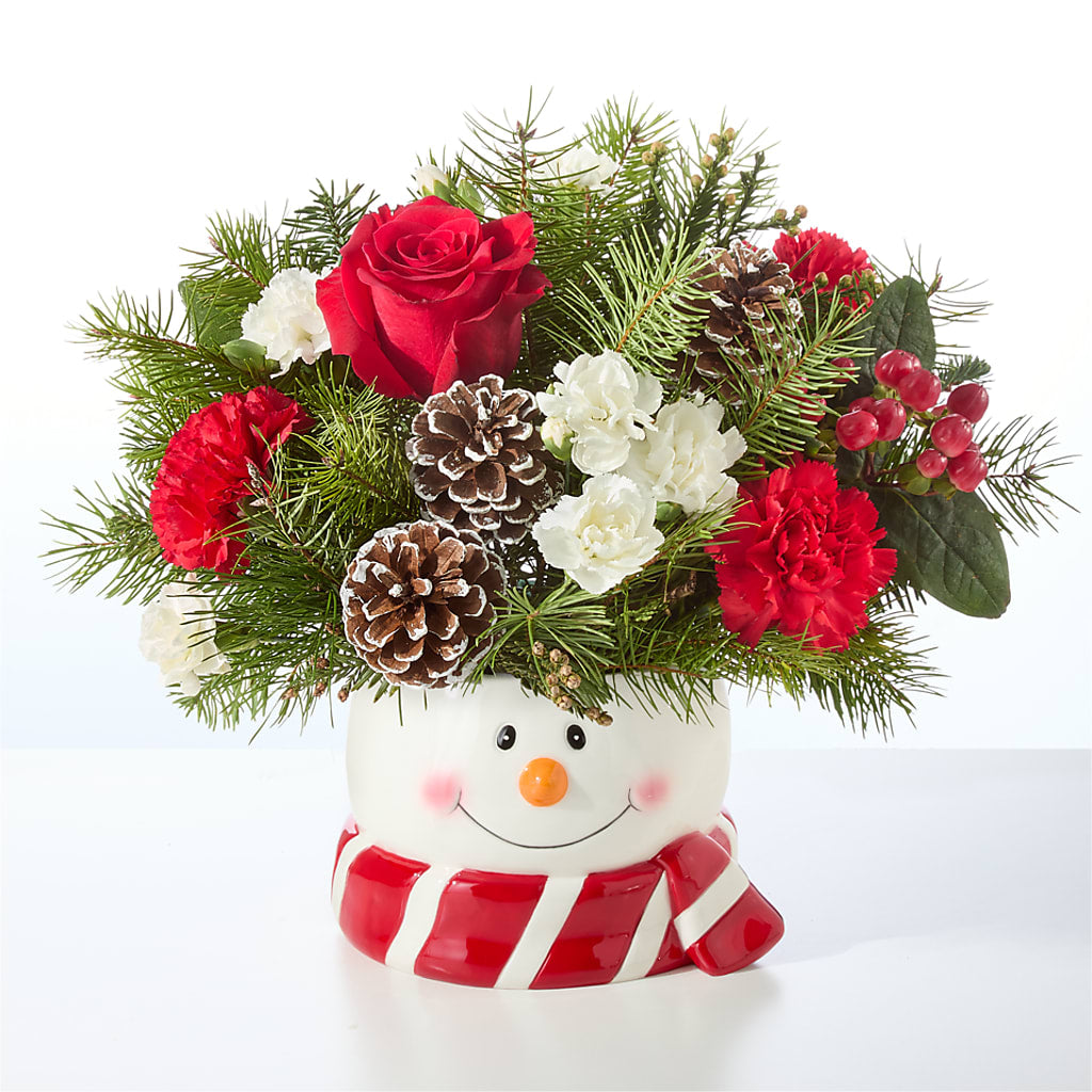 Jolly Snowman Bouquet – ALBRIGHT'S INC, Columbus GA