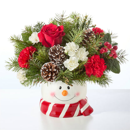 Jolly Snowman Bouquet – ALBRIGHT'S INC, Columbus GA