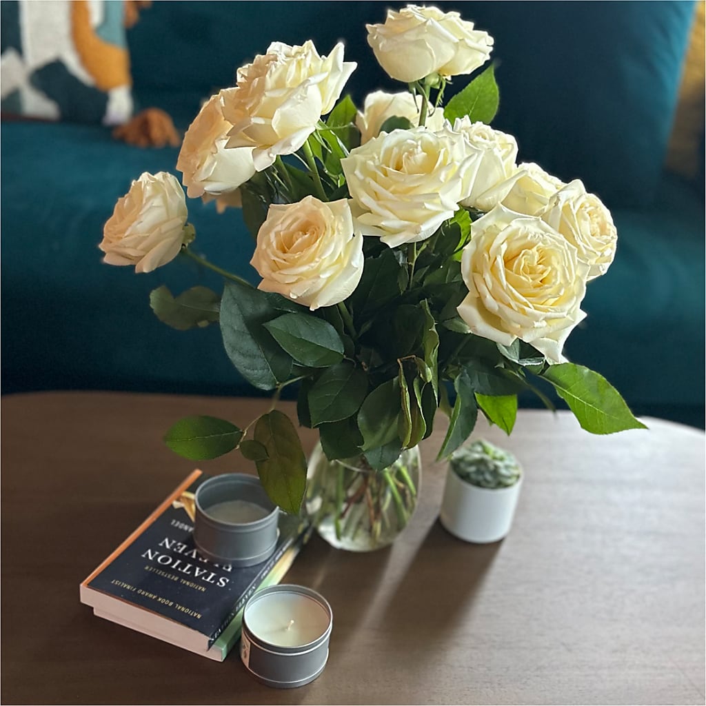 Long Stem Yellow Rose Bouquet – ALBRIGHT'S INC, Columbus GA