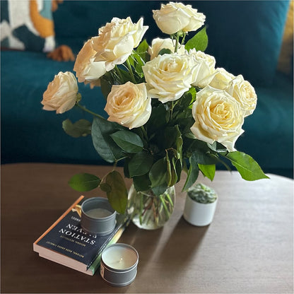 Long Stem Yellow Rose Bouquet – ALBRIGHT'S INC, Columbus GA