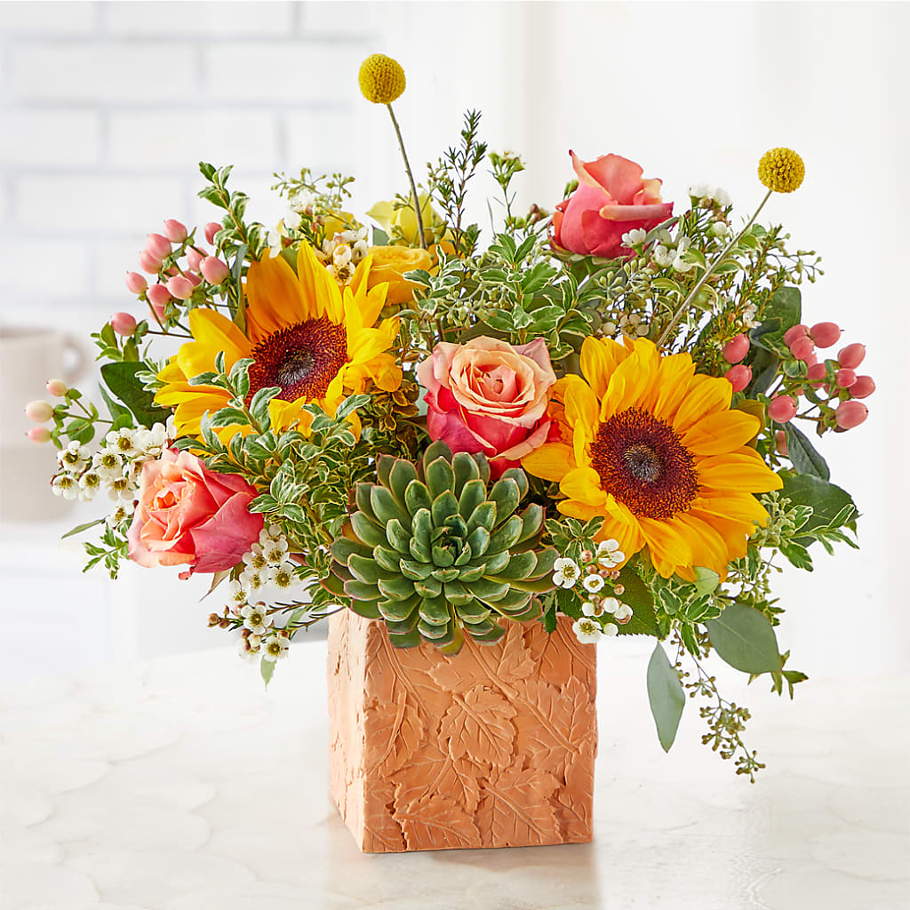 Sunflower Season Bouquet – ALBRIGHT'S INC, Columbus GA