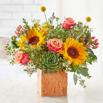 Sunflower Season Bouquet – ALBRIGHT'S INC, Columbus GA