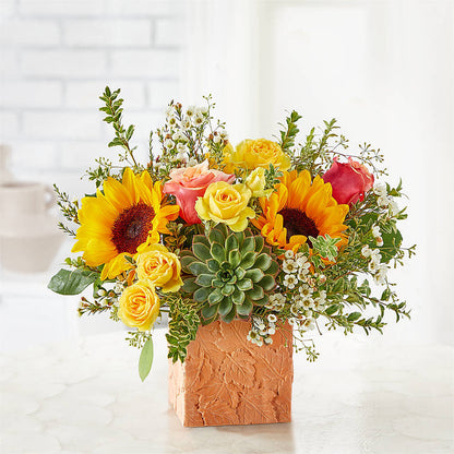 Sunflower Season Bouquet – ALBRIGHT'S INC, Columbus GA