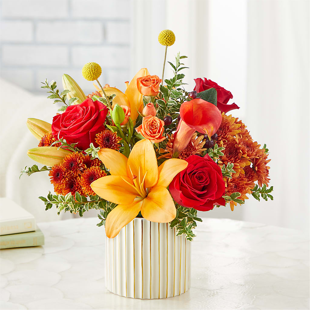 Scarlet Skies Bouquet – ALBRIGHT'S INC, Columbus GA