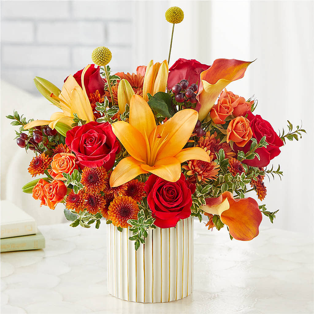 Scarlet Skies Bouquet – ALBRIGHT'S INC, Columbus GA