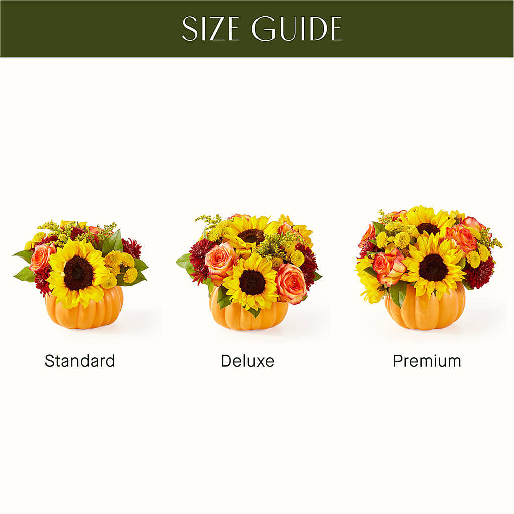 Golden Gourd Pumpkin Bouquet – ALBRIGHT'S INC, Columbus GA