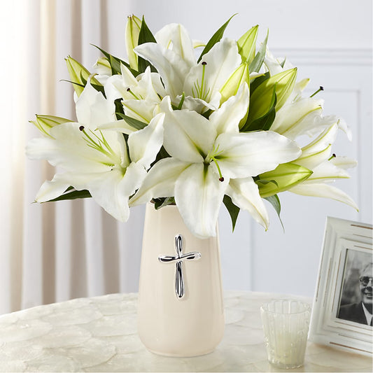 Faithful Blessings Bouquet – ALBRIGHT'S INC, Columbus GA
