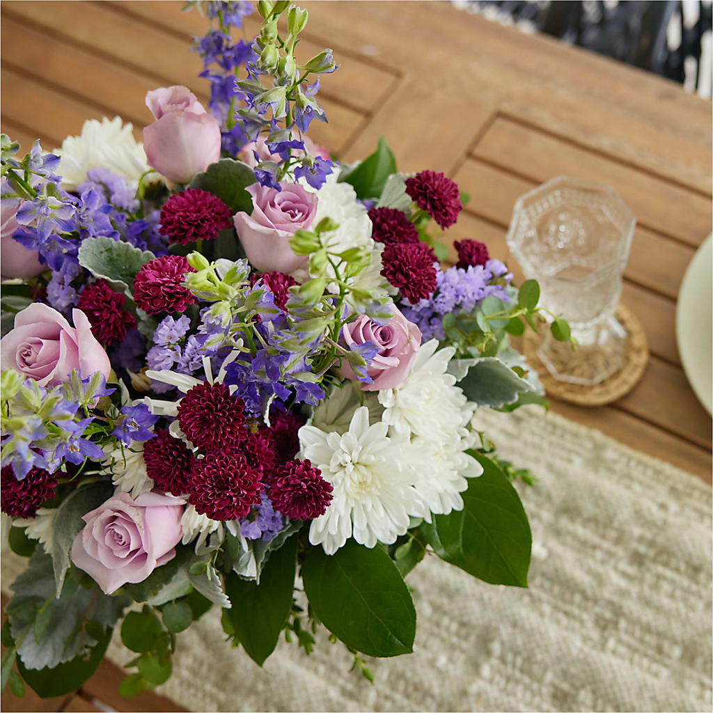 Violet Frost Bouquet – ALBRIGHT'S INC, Columbus GA