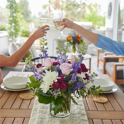 Violet Frost Bouquet – ALBRIGHT'S INC, Columbus GA