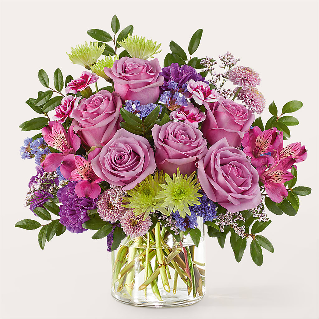 Glass Half Full Bouquet – ALBRIGHT'S INC, Columbus GA