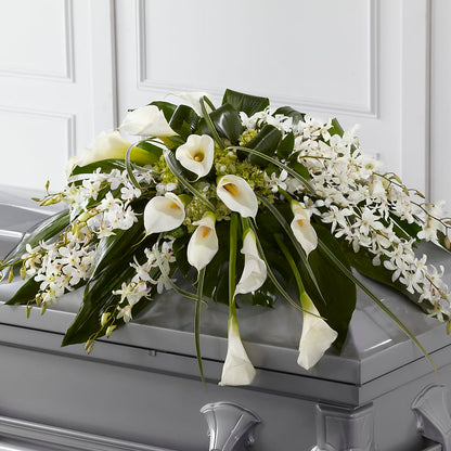 Angel Wings Casket Spray – ALBRIGHT'S INC, Columbus GA