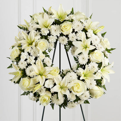 Treasured Tribute Wreath – ALBRIGHT'S INC, Columbus GA