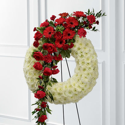 Graceful Tribute Wreath – ALBRIGHT'S INC, Columbus GA