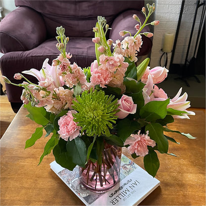 Pretty in Pink Bouquet – ALBRIGHT'S INC, Columbus GA