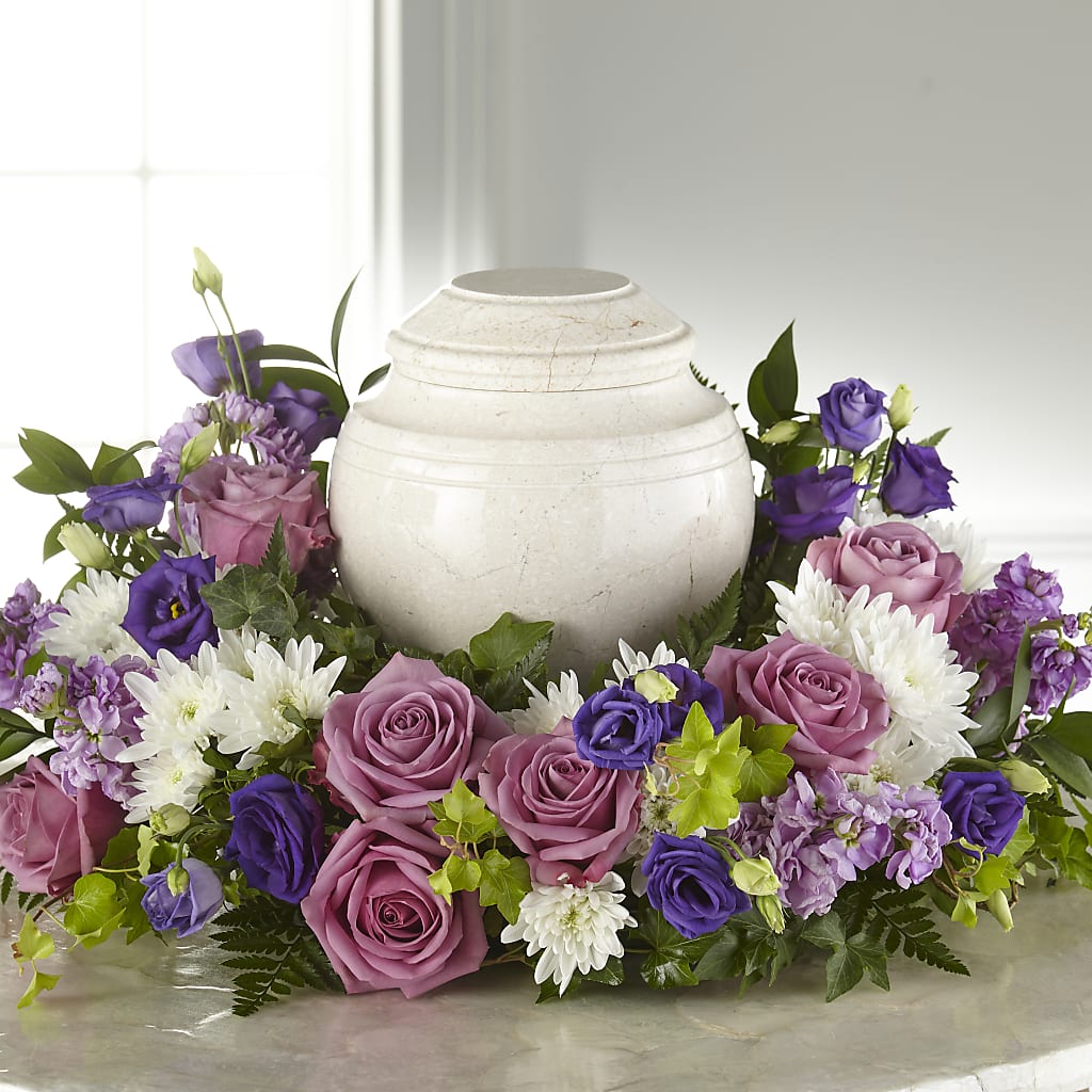 Blooming Sympathy Cremation Adornment – ALBRIGHT'S INC, Columbus GA