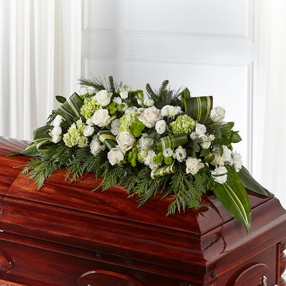 Hopeful Gesture Casket Spray – ALBRIGHT'S INC, Columbus GA
