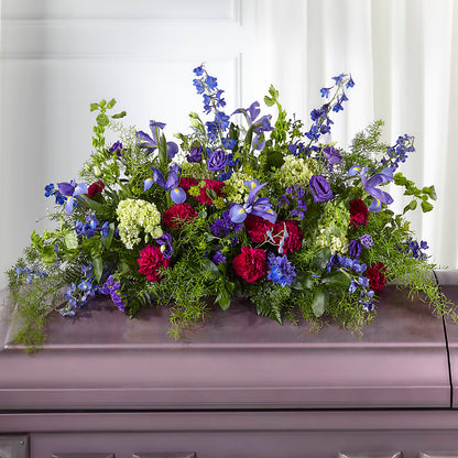 Always Treasured Casket Spray – ALBRIGHT'S INC, Columbus GA