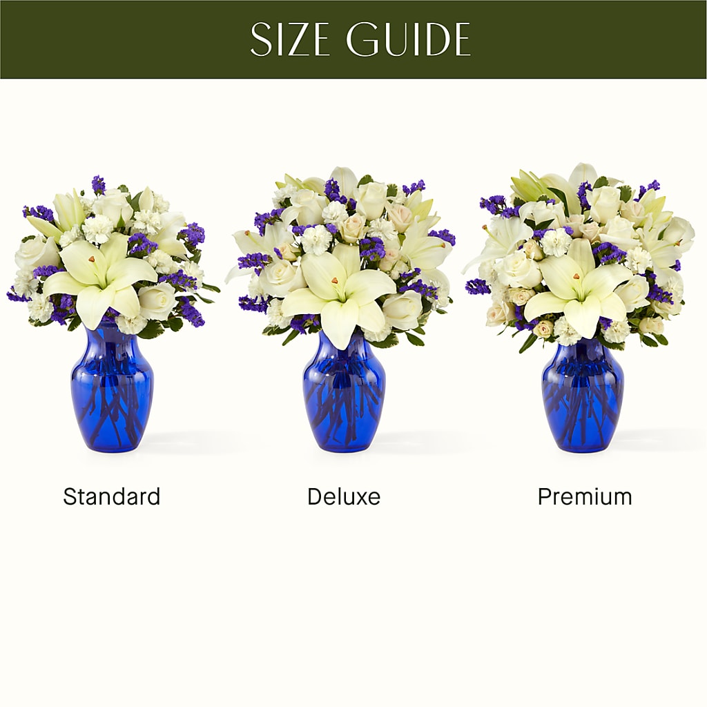 Sapphire Rush Bouquet – ALBRIGHT'S INC, Columbus GA