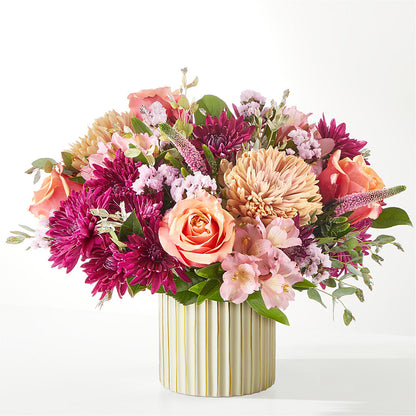 Berry Cobbler Bouquet with Ivory Vase – ALBRIGHT'S INC, Columbus GA