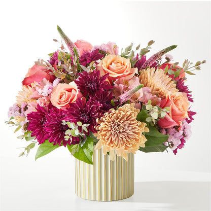 Berry Cobbler Bouquet with Ivory Vase – ALBRIGHT'S INC, Columbus GA